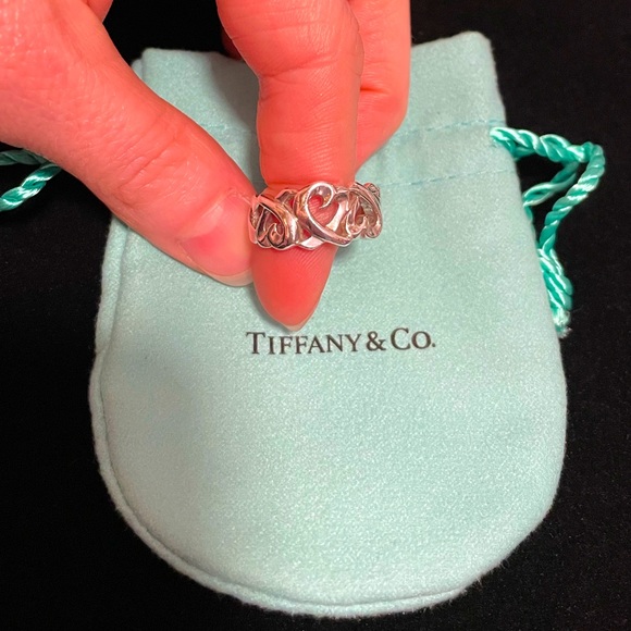 Tiffany & Co. Jewelry - Tiffany & Co Paloma Picasso Triple Loving Heart Ring Size 5.5